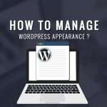 WordPress Appearance Menu